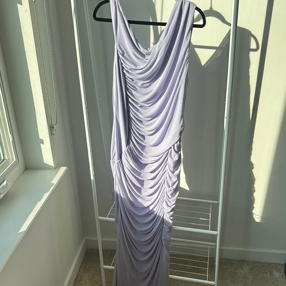 ASOS Curve Lilac Wedding Gown - Picture 3 of 3